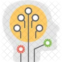 Artificial Intelligence Computer Icon