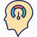 Artificial Intelligence Cognitive Performance Mental Accelerator Icon