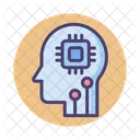 Artificial Intelligence Ai Mind Ai Head Icon
