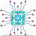 Machine Intelligence Artificial Intelligence Artificial Intellect Icon