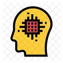 Mind Chip Head Icon