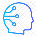 Artificial Intelligence Neural Network Nerves Icon