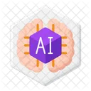 Artificial Intelligence Ai  Icon