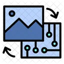 Artificial intelligence art  Icon