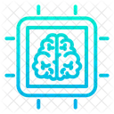Artificial Intelligence Brain  Icon