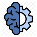 Artificial intelligence brain  Icon