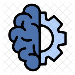 Artificial intelligence brain  Icon