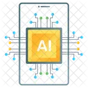 Artificial Intelligence Chip  Icône