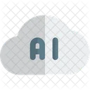 Artificial Intelligence Cloud Icon