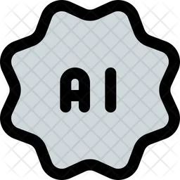 Artificial Intelligence Flow  Icon