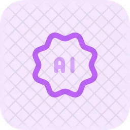 Artificial Intelligence Flow  Icon