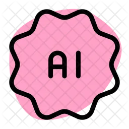 Artificial Intelligence Flow  Icon