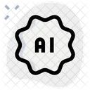 Artificial Intelligence Flow  Icon