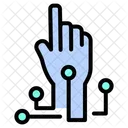 Artificial intelligence hand  Icon