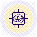 Artificial Intelligence Line Icon Icon