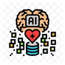 Artificial Intelligence Medical Icon