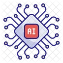 Artificial Intelligence Robot Ai Icon