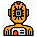 Artificial Intelligence Engineering Chip Icône