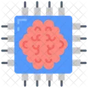 Artificial Intelligence Robotics Neural Network Icône