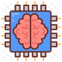 Artificial Intelligence Robotics Neural Network Icône