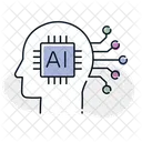 Artificial Intelligence Intelligent Computing Machine Learning Icon