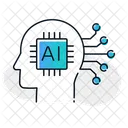 Artificial Intelligence Intelligent Computing Machine Learning Icon
