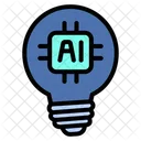Artificial intelligence idea  Icon