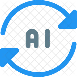 Artificial Intelligence Refresh  Icon