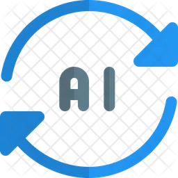 Artificial Intelligence Refresh  Icon