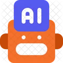 인공지능 로봇  아이콘