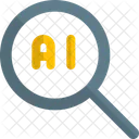Artificial Intelligence Search  Icon