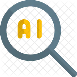 Artificial Intelligence Search  Icon