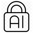 Artificial Intelligence Security  Icon