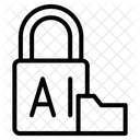 Artificial Intelligence Security  Icon
