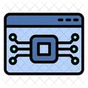 Artificial intelligence system  Icon