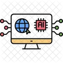 Artificial Intelligence Website  Icon