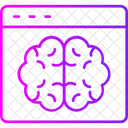 인공지능 웹사이트  아이콘