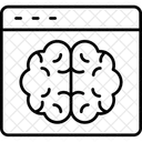 인공지능 웹사이트  아이콘