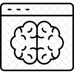 인공지능 웹사이트  아이콘