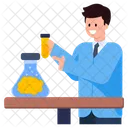 Chemical Lab Artificial Lab Brain Experiment Icon