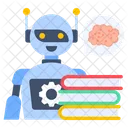 Deep Learning Robot Learning Educational Robot Icon