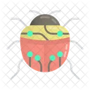 Science Data Robot Icon