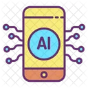 Artificial Mobile  Icon