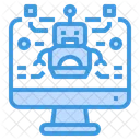 Artificial Robot Icon