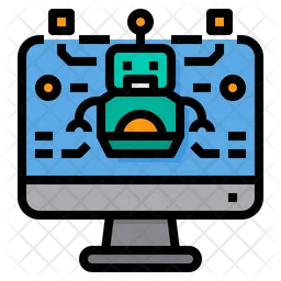 Artificial Robot  Icon