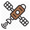 Artificial Satellite Spacecraft Orbiter Icon
