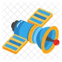 Artificial Satellite Spaceship Space Travel Icon