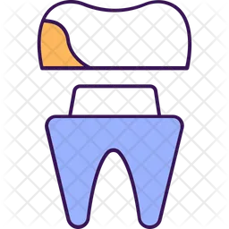 Artificial tooth  Icon