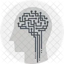 Artificiel IA Intelligence Icône