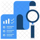 Monitoramento De Negocios Analise De Negocios Pesquisa De Mercado De Analise De Relatorios Ícone